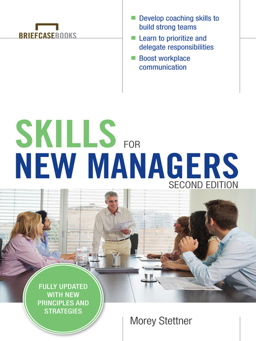 Title details for Skills for New Managers by Morey Stettner - Available